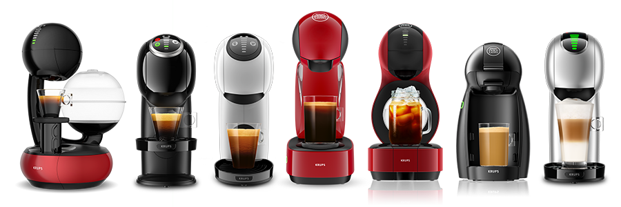 Ekspresy ciśnieniowe do kawy na kapsułki - NESCAFÉ® Dolce Gusto® header image