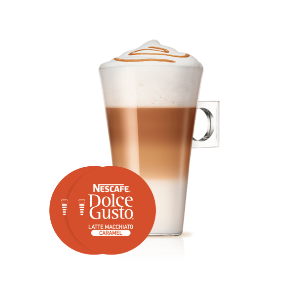 Latte Macchiato Caramel kapsułki - NESCAFÉ® Dolce Gusto®