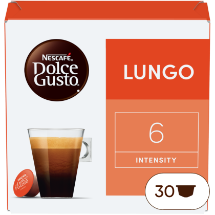 Pack of 30 Lungo NESCAF√â¬Æ Dolce Gusto¬Æ coffee pods
