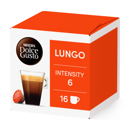 Pack of 16 LUNGO NESCAF&radic;&acirc;&not;&AElig; Dolce Gusto&not;&AElig; coffee pods