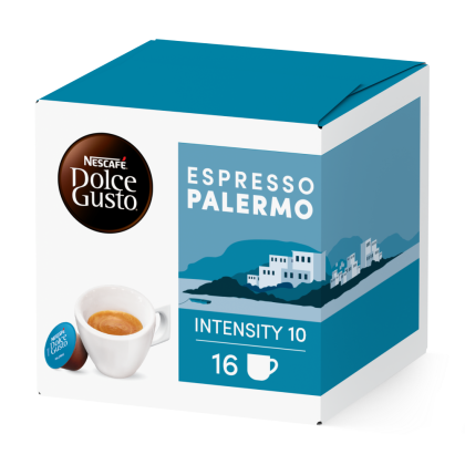 Pack of 16 ESPRESSO PALERMO  NESCAF&radic;&acirc;&not;&AElig; Dolce Gusto&not;&AElig; coffee pods