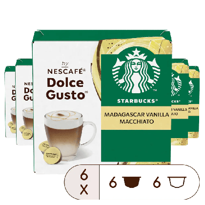 STARBUCKS® Vanilla Macchiato X6