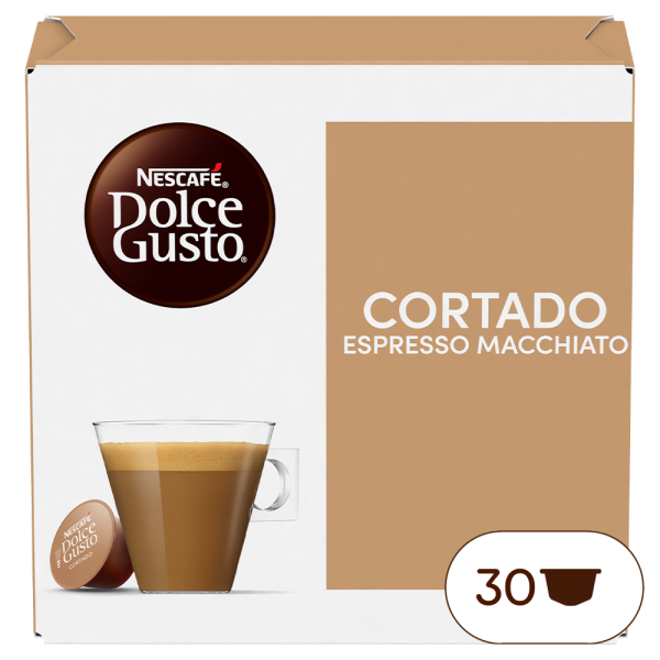 Pack of 30 Espresso Cortado NESCAF√â¬Æ Dolce Gusto¬Æ coffee pods