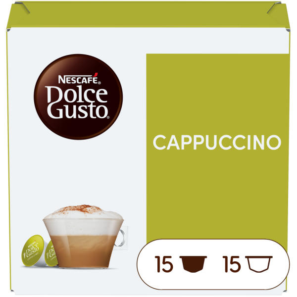 Pack of 30 Cappuccino NESCAF√â¬Æ Dolce Gusto¬Æ coffee pods