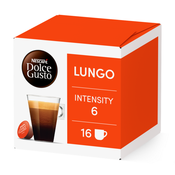 Pack of 16 LUNGO NESCAF√â¬Æ Dolce Gusto¬Æ coffee pods
