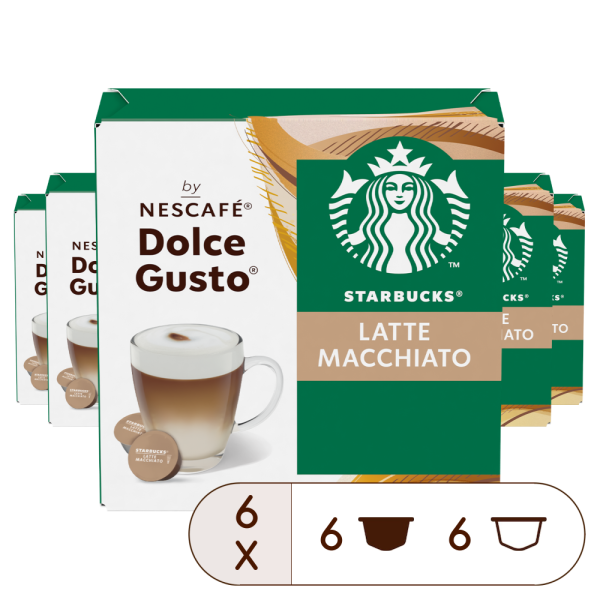 STARBUCKS® Latte Macchiato X6