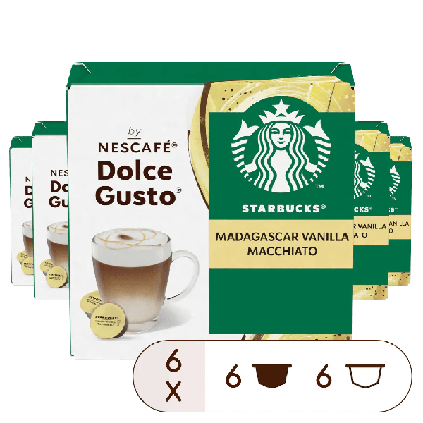 STARBUCKS® Vanilla Macchiato X6
