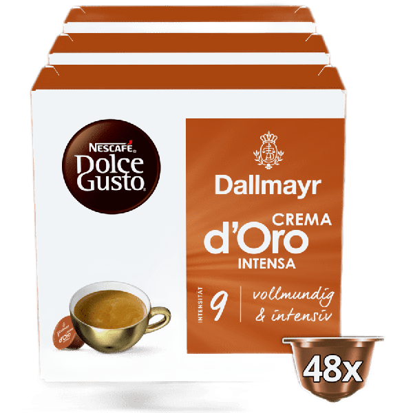 Dallmayr Crema d'Oro Intensa NESCAFÉ® Dolce Gusto® x3