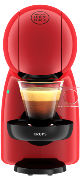 Piccolo XS ekspres do kawy czerwony marki KRUPS® KP1A05