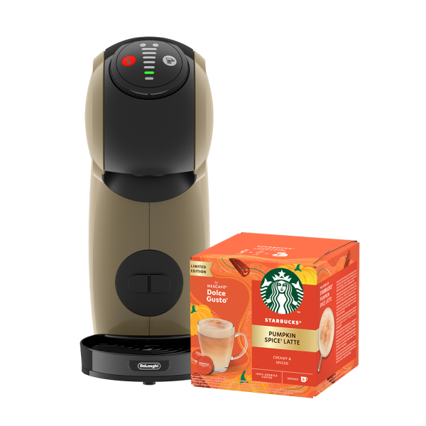 Pumpkin Spice Latte + Genio S Taupe