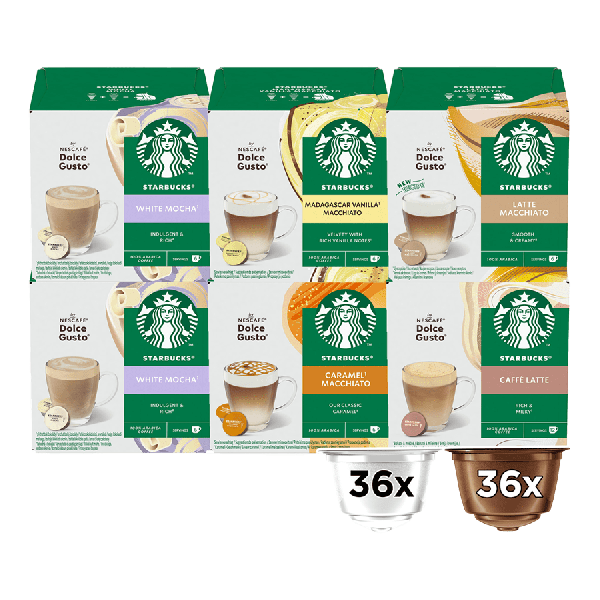 Kawy białe Starbucks® zestaw 2