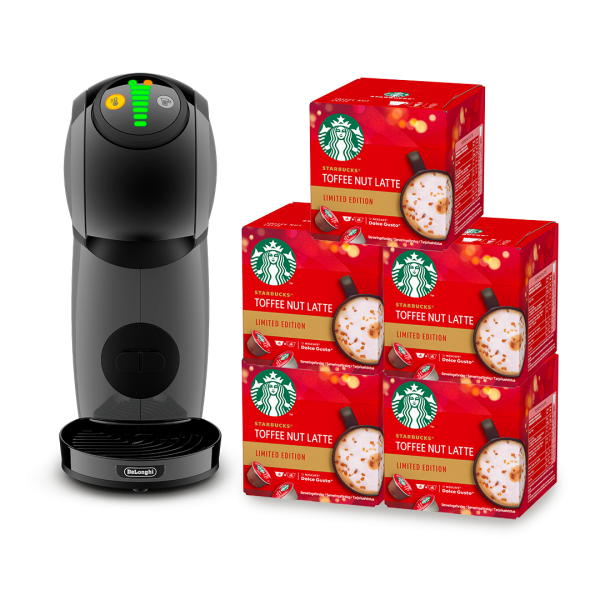 Zestaw Toffe Nut Latte + GENIO S Antracytowy