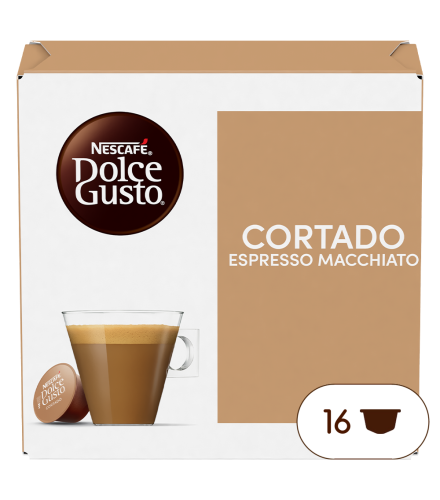 Pack of 16 CORTADO NESCAF√â¬Æ Dolce Gusto¬Æ coffee pods