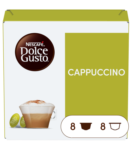 Pack of 16 CAPPUCCINO NESCAF√â¬Æ Dolce Gusto¬Æ coffee pods