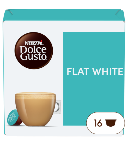 Pack of 16 Flat White NESCAF√â¬Æ Dolce Gusto¬Æ coffee pods