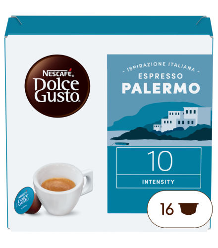 Pack of 16 ESPRESSO PALERMO  NESCAF√â¬Æ Dolce Gusto¬Æ coffee pods