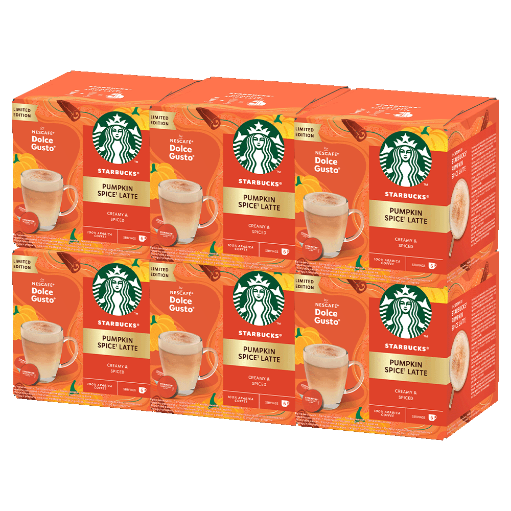 STARBUCKS® Pumpkin Spice Latte x 6
 STARBUCKS® Pumpkin Spice Latte x 6