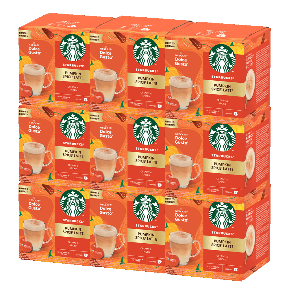 STARBUCKS® Pumpkin Spice Latte x 9
 STARBUCKS® Pumpkin Spice Latte x 9