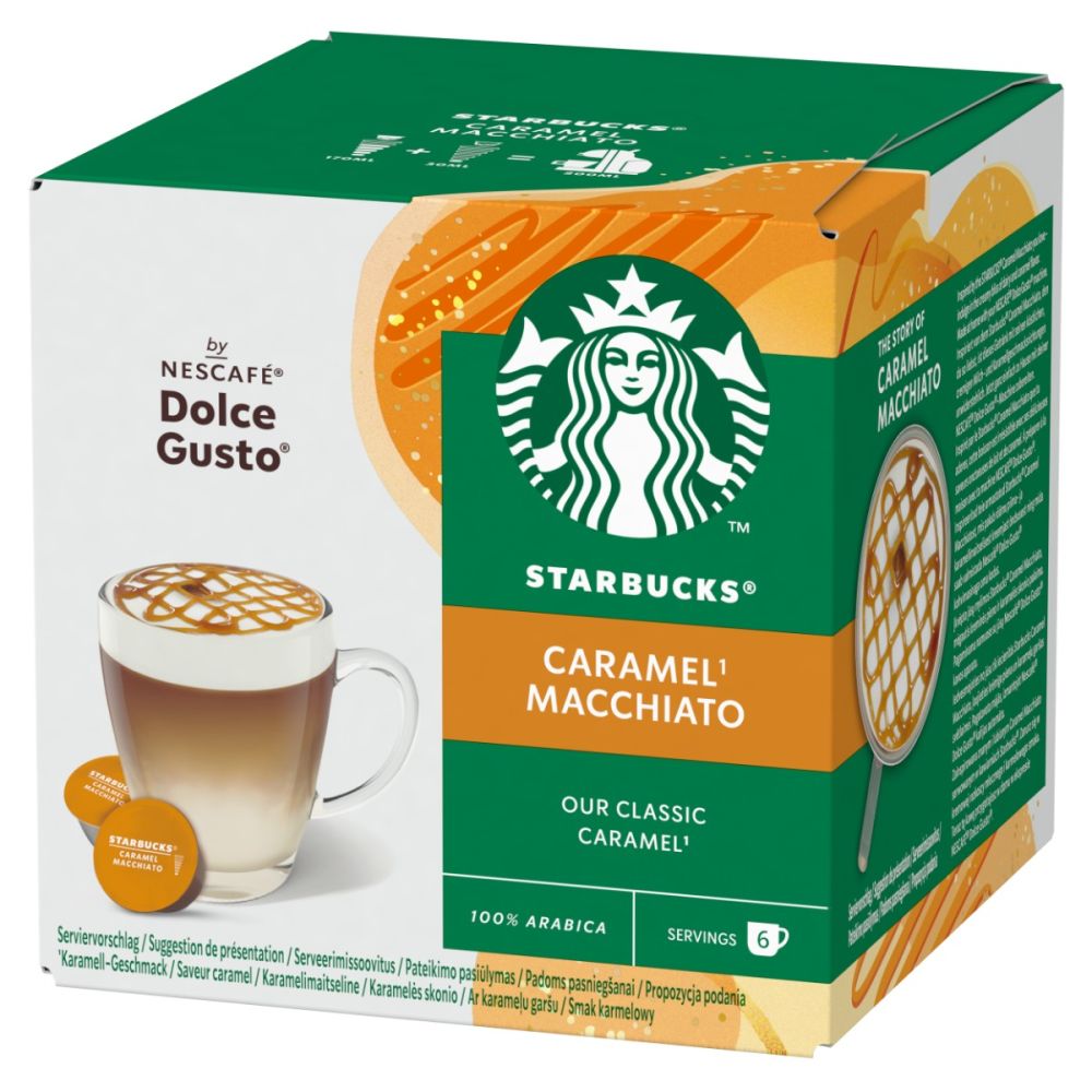 STARBUCKS® Caramel Macchiato x6 - NESCAFÉ® Dolce Gusto®