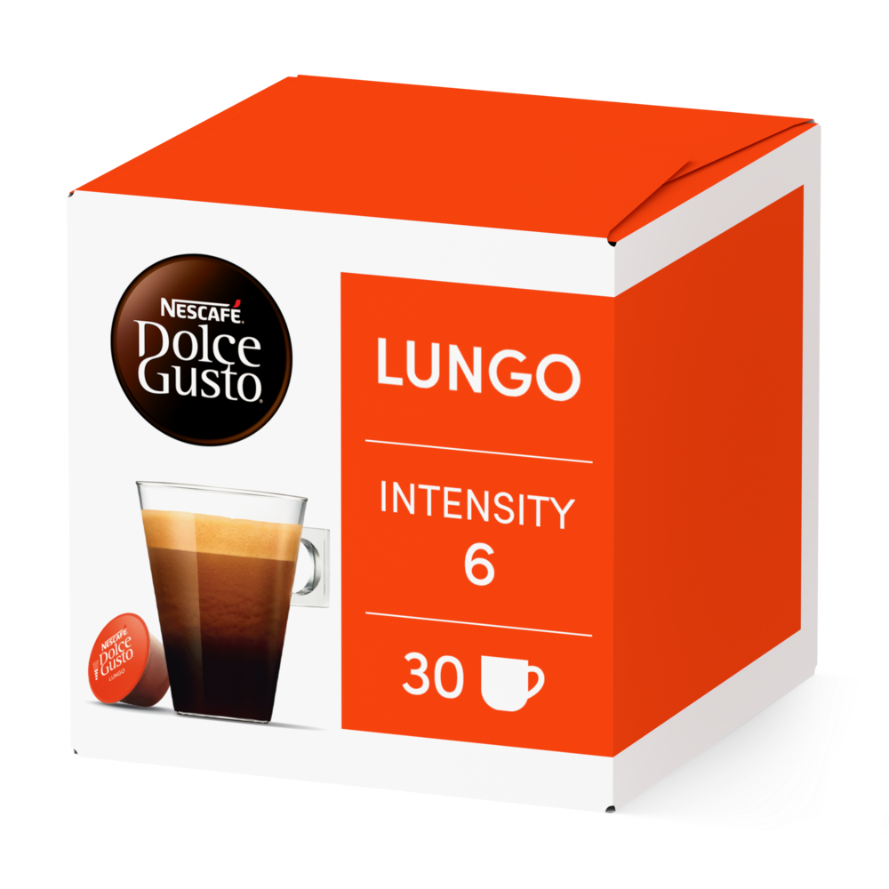 Pack of 30 Lungo NESCAF√â¬Æ Dolce Gusto¬Æ coffee pods