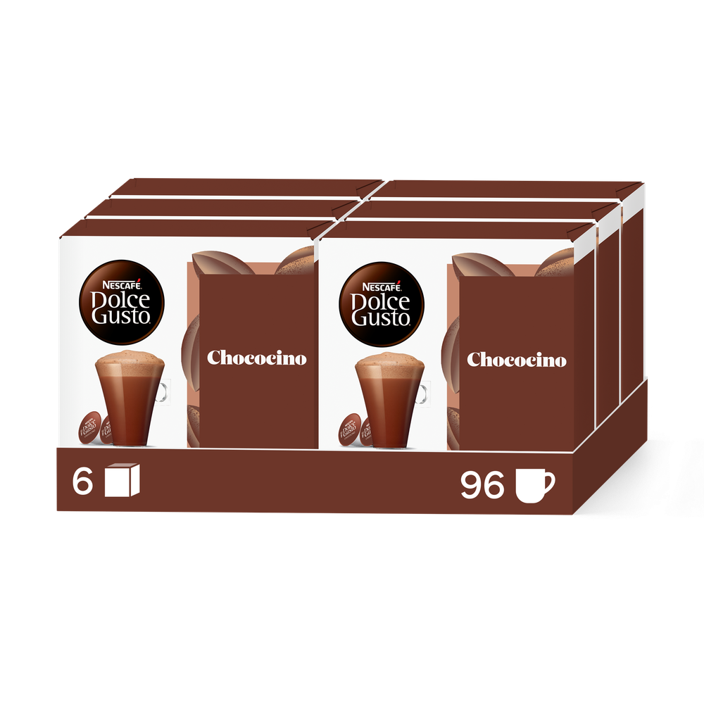 Pack of 96 Chococino x6 NESCAF√â¬Æ Dolce Gusto¬Æ coffee pods