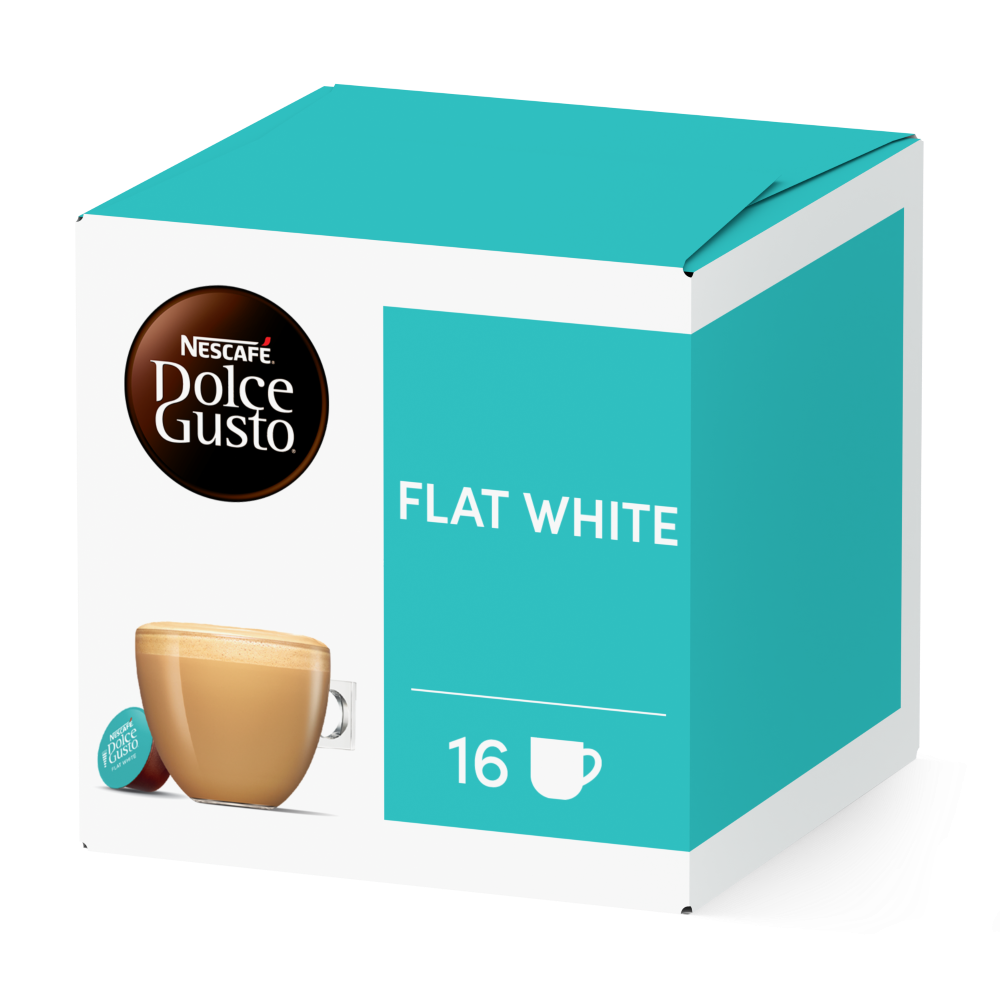 Pack of 16 Flat White NESCAF√â¬Æ Dolce Gusto¬Æ coffee pods