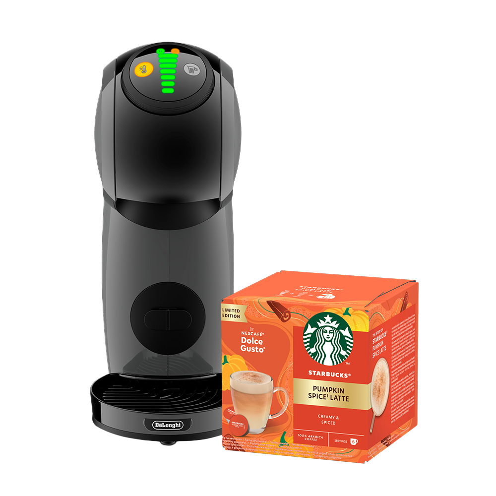 Pumpkin Spice Latte + Genio S Antracytowy