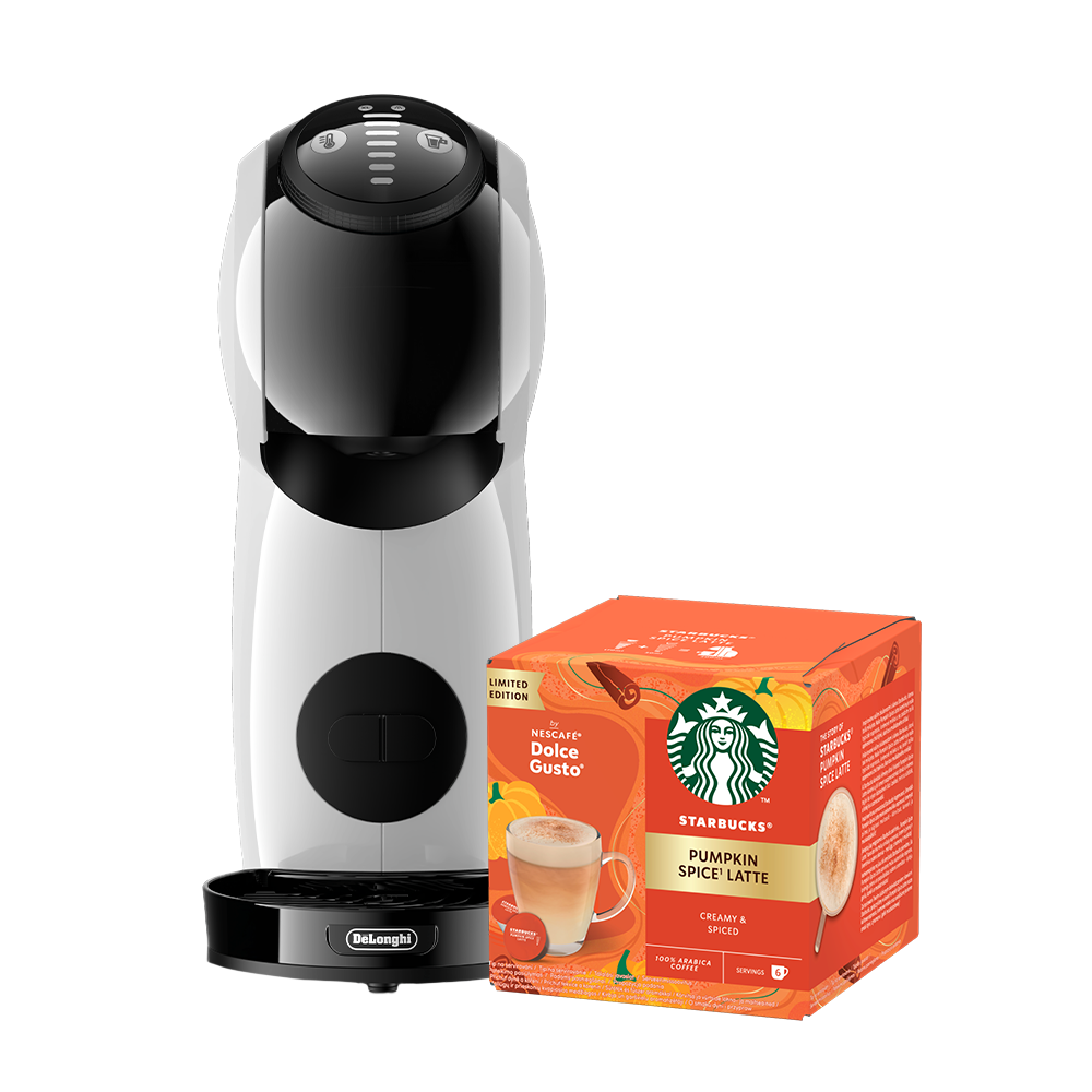 Pumpkin Spice Latte + Genio S Biały