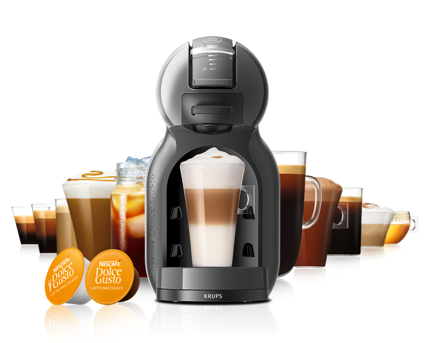 MINI ME AUTOMATYCZNY EKSPRES DO KAWY SZARO-CZARNY MARKI KRUPS® KP123B