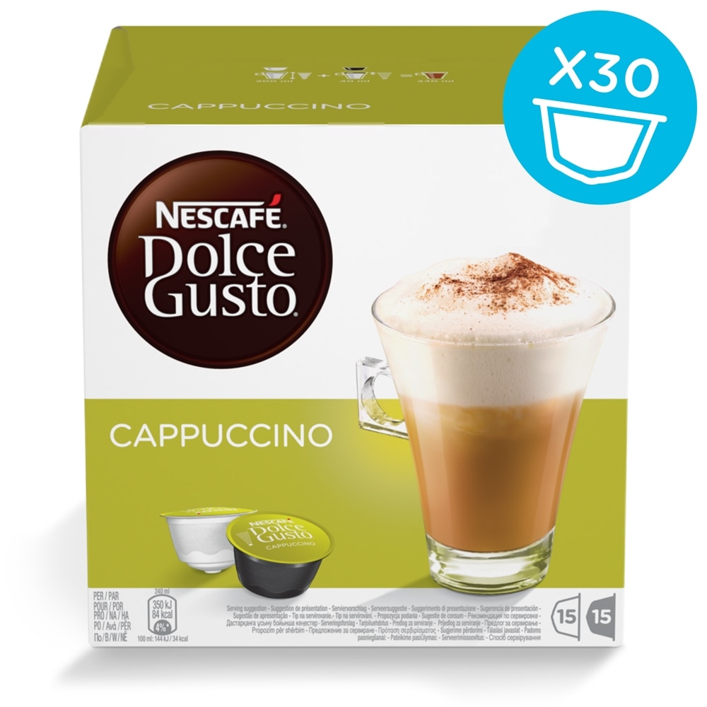 Kawa Cappuccino 16 kapsuł - NESCAFÉ® Dolce Gusto®