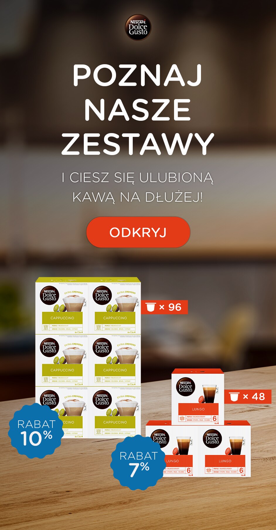 Darmowa dostawa kawy