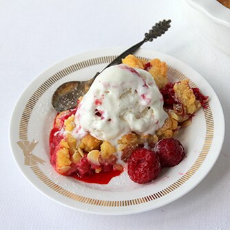 Upalne lato? Zrób crumble