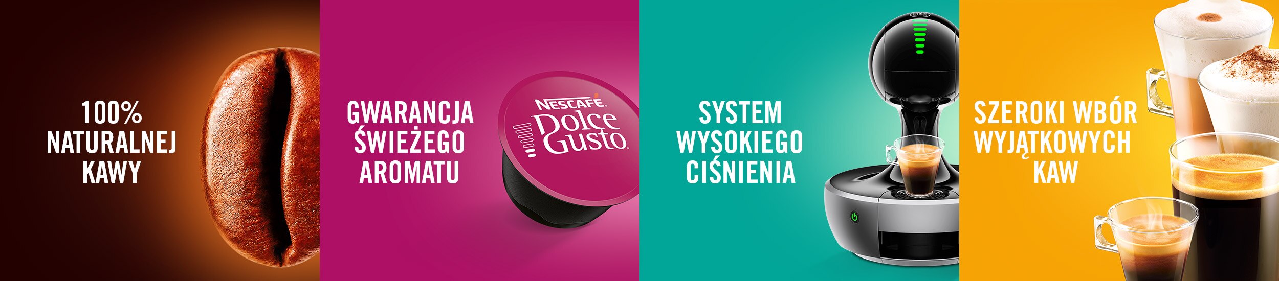 ziarna kawy, ekspres ciśnieniowy