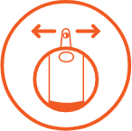 Easy to use icon