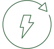 ikona odnawialnej energii elektrycznej