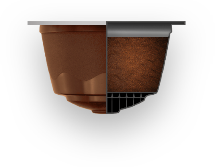 Wnętrze kapsułki nescafé dolce gusto
